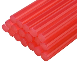 Deep Pink Glue Gun Sticks, Hot Melt Glue Adhesive Sticks for Glue Gun, Sealing Wax Accessories, Deep Pink, 10x0.7cm