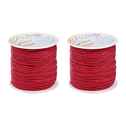 (123L) Белый крем непрозрачный блеск Нейлоновая нить, огнеупорный кирпич, 1 мм, около 80 м / рулон