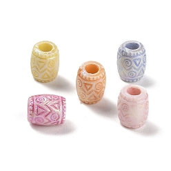 Column Пластиковые бусины, ремесло бусы, колонка, 8.5x7 мм, отверстие : 3 мм, 1351 шт / 500 г