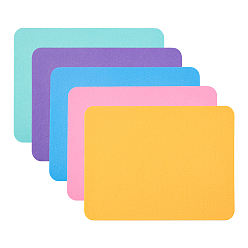 (52) Непрозрачная лаванда 5шт. 5 цвета фетровой доски, прямоугольные, разноцветные, 320x249x3 мм, 1 шт / цвет