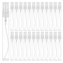 Прозрачный 10 флакон спрей стеклянный мл, с крышкой из полипропилена, для эфирного масла, духи, 118x14 мм