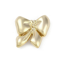 Настоящее золото 18K Латунные подвески, без кадмия, без никеля и без свинца, бантом прелести, реальный 18 k позолоченный, 18x18x5.5 мм, отверстие : 1.2 мм