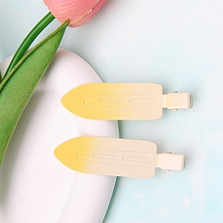 Золотистый Сплав зажимами волос, аксессуары для волос для женщин и девочек, золотые, 65x20 мм