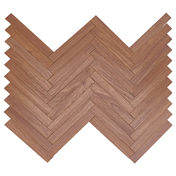 Сиена 1мини-модель деревянного пола, аксессуары для кукольного домика с микро-ландшафтом, притворяясь опорными украшениями, цвет охры, 100x15x1.5 мм, 40 шт / пакет