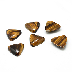 Тигровый глаз Натуральный тигровый глаз драгоценный камень кабошоны, треугольные, 9.5~10x10x5.5 мм