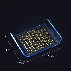 Clear Acrylic Pressing Plate, Ceramic & Clay Tools, Modeling Tools, Clear, 12.5x10cm
