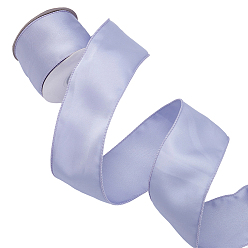 лаванда Полиэфирная лента, аксессуары для одежды, лаванда, 2-1/2 дюйм (65 мм), около 10.00 ярдов (9.14 м) / рулон