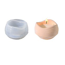 Белый Силиконовые формы для свечей своими руками, формы для литья смолы, для уф-смолы, эпоксидная смола, форма волны, белые, 90x56 мм