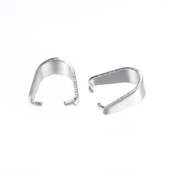 Нержавеющая Сталь Цвет Устойчив к потускнению 304 защелкивающиеся дужки из нержавеющей стали, цвет нержавеющей стали, 7x6x3 мм, внутренний диаметр: 6x5 мм