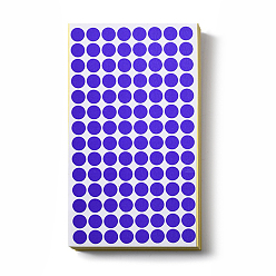 Фиолетовый Точечные клейкие бумажные наклейки, для скрапбукинга, дневник, планировщик, конверт и блокноты, круглые, фиолетовые, 10 мм, 112шт / лист, 68 простыни / мешок, 7616 шт / пакет