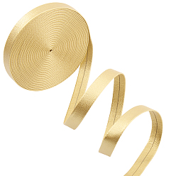Золотистый Ленты из искусственной кожи, для сумок, изготовление ювелирных изделий, сделай сам крафт, золотые, 1/2 дюйм (12 мм), около 5.47 ярдов (5 м) / пачка