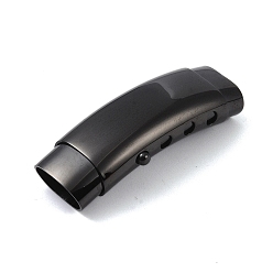 Черный Штыковые застежками из нержавеющей стали, чёрные, 316 мм, отверстие : 42.5x14.5x4 мм