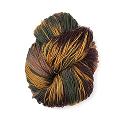 Разноцветный 4-слойная пряжа из акриловых волокон, для ткачества, вязание крючком, сегмент окрашенный, красочный, 0.3 мм