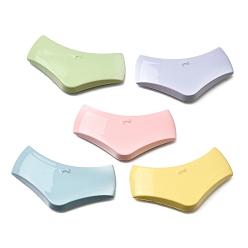 Couleur Mélangete Cabochons en résine opaque, sous-vêtements de bikini, couleur mixte, 26x45x5.5mm