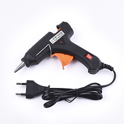 Черный Ювелирные инструменты , горячего расплава клея пушка, напряжение: 110-240 V, мощность: 20 Вт, чёрные, 109x127x22 мм, подходит для пластиковых палочек 8 мм