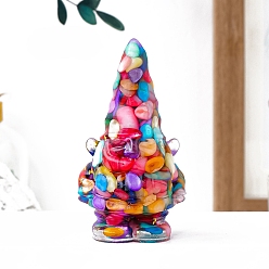 Раковина Украшение для витрины из смоляного гнома, с натуральной стружкой внутри статуй для украшения домашнего офиса, 77x48 мм