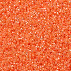 (DB2047) Luminous Bittersweet MIYUKI Delica Beads, Cylinder, Japanese Seed Beads, 11/0, (DB2047) Luminous Bittersweet, 1.3x1.6mm, Hole: 0.8mm, about 20000pcs/bag, 100g/bag
