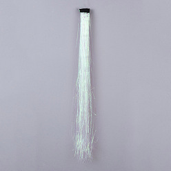Lavendel Mode Damen Haarklammern, mit Pet & Braid Nylon Metallic Cord Haar Perücken, Lavendel, 500x35 mm