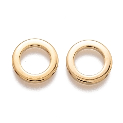 Золотой 304 нержавеющей стали связывающий кольца, круглые кольца, золотые, 14x1.5 мм, отверстие : 8.5 мм