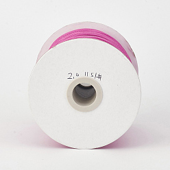 Camellia Eco-Friendly Korean Waxed Polyester Cord, Camellia, 0.5mm, about 169.51~174.98 Yards(155~160m)/Roll