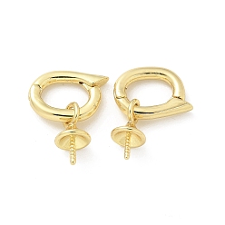 Золотой Латунь раз по сравнению с застежками, без кадмия, без никеля и без свинца, кольцо, золотые, 18 мм
