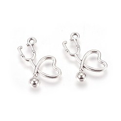 Античное Серебро Тибетский стиль сплава цинка подвески, эхолот, античное серебро, 21x14x3 мм, отверстие : 1.6 мм