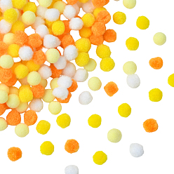 (52) Непрозрачная лаванда 400шт 4 цвета кукольный ремесло своими руками, полиэфирный жемчуг, круглые, разноцветные, 10 мм, 100 шт / цвет