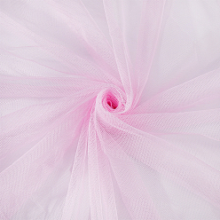 Бледно-Розовый Сетчатая ткань из полиэстера, для москитной сетки и аксессуаров для одежды, розовый жемчуг, 1600x1000x0.1 мм