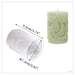 Бабочка Силиконовые формы для свечей своими руками, для изготовления ароматических свечей, бабочка, 7.3x9.5 см