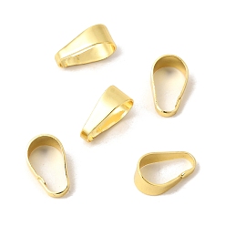 Золотой Латунь оснастки на поруки, долговечный, стойки покрытие, золотые, 13x8x5 мм, отверстие : 12x7 мм