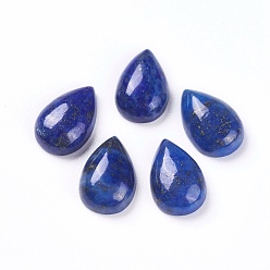Lapis Lazuli Natural Lapis Lazuli Cabochons, Dyed, teardrop, 12x8x3~4.5mm