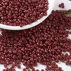 (RR4469) Дуракоат Окрашенный Непрозрачный Мармелад Миюки круглые бусины рокайль, японский бисер, (rr 4469) окрашенный в дюракате непрозрачный мармелад, 8/0, 3 мм, отверстие : 1 мм, Около 2111~2277 шт / 50 г