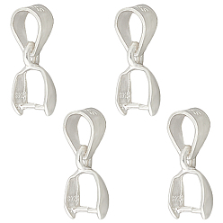 Серебро 4шт 925 щипцы для колки льда из стерлингового серебра, серебряные, 15 мм, Кулон : 10x3x5 мм