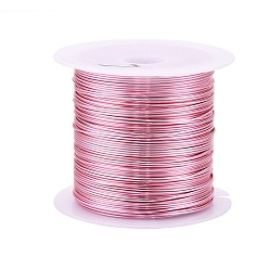 Pink Медная проволока для бисероплетения, долговечный, розовые, 20 датчик, 0.8 мм, около 26.24 футов (8 м) / рулон