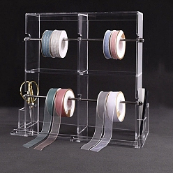 Clear Acrylic Crochet Tool, Yarn Stand, Clear, 415x160x385mm