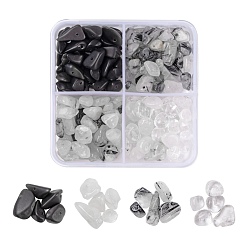 (52) Непрозрачная лаванда 60g 4 бусины из натуральных смешанных драгоценных камней в стиле, для изготовления ювелирных изделий, разноцветные, 15 g / style