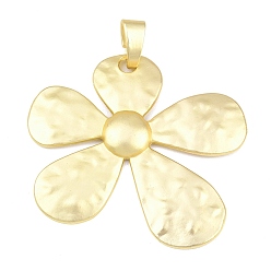 Матовый Золотой Цвет Большие сплавочные подвески, , матовый золотой цвет, 31.5x34x5 мм, отверстие : 5x9.7 мм