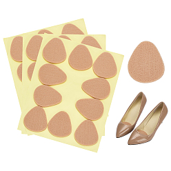 Персиковый Слойка Подушечка для передней части стопы из утолщенного войлока, подушечка для пятки половинного размера, клейкие протекторы для обуви, слеза, розовые, 280x206x5 мм, 10палочек/шт.