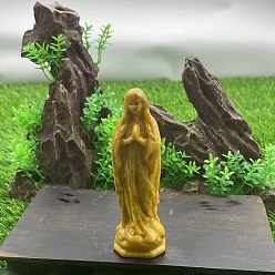 Gemstone Резные фигурки исцеляющей Девы Марии из натуральных драгоценных камней, Украшения из камня с энергией Рейки, 100 мм