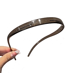 Розово-Коричневый Пластиковые ленты для волос, аксессуары для волос для женщин и девочек, розово-коричневый, 120 мм