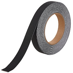 Черный Рулон клейкой ленты с противоскользящим покрытием из ПВЕА, матовые сверхмощные клейкие наклейки безопасности, для лестниц, ванны, кухня, в помещении, открытый, чёрные, 20 мм, около 10 м / рулон