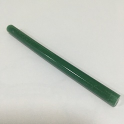 Green Hot Melt Plastic Glue Sticks, Use for Glue Gun, Green, 100x7mm, about 240pcs/1000g