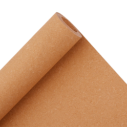 Tan Blended Leather Handicraft Liner Roll for Bags and Purses Material, Rectangle, Tan, 1500x300x0.4mm
