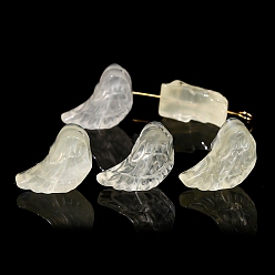 Лимонный Нефрит Природные нефритовые четки лимона, крыло, 10x18 мм