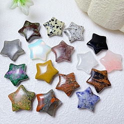 Смешанные камни Украшения для дома из натурального и синтетического камня, украшения из камня звездной энергии, 25 мм
