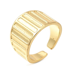 Настоящее золото 18K Латунные открытые манжеты для женщин, без кадмия и без свинца, долговечный, реальный 18 k позолоченный, 13.5 мм