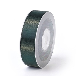 Темно-серый Двухсторонние полиэфирные атласные ленты, темно-серый, 1 дюйм (25 мм), о 100yards / рулон (91.44 м / рулон)