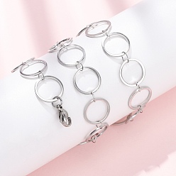 Нержавеющая Сталь Цвет 304 нержавеющая сталь 12 колье из звеньев цепи диаметром 1 мм, не тускнеет, цвет нержавеющей стали, 17.68 дюйм (44.9 см)