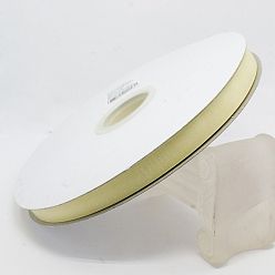 Светлый Золото-желтый Полиэстер органза лента, светлый золотарник желтый, 3/8 дюйм (9 мм), 200yards / рулон (182.88 м / рулон)
