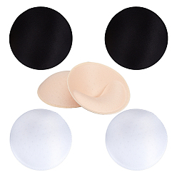 (52) Непрозрачная лаванда 3 пары 3 цвета полиэстер круглые вкладыши для бюстгальтера, для спортивного бюстгальтера чашки купальник, разноцветные, 120x26 мм, 1 пара / цвет